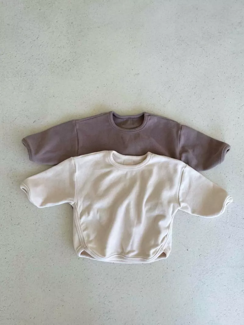 Lovin - Korean Children Fashion - #childofig - Fleece Piping Tee - 7