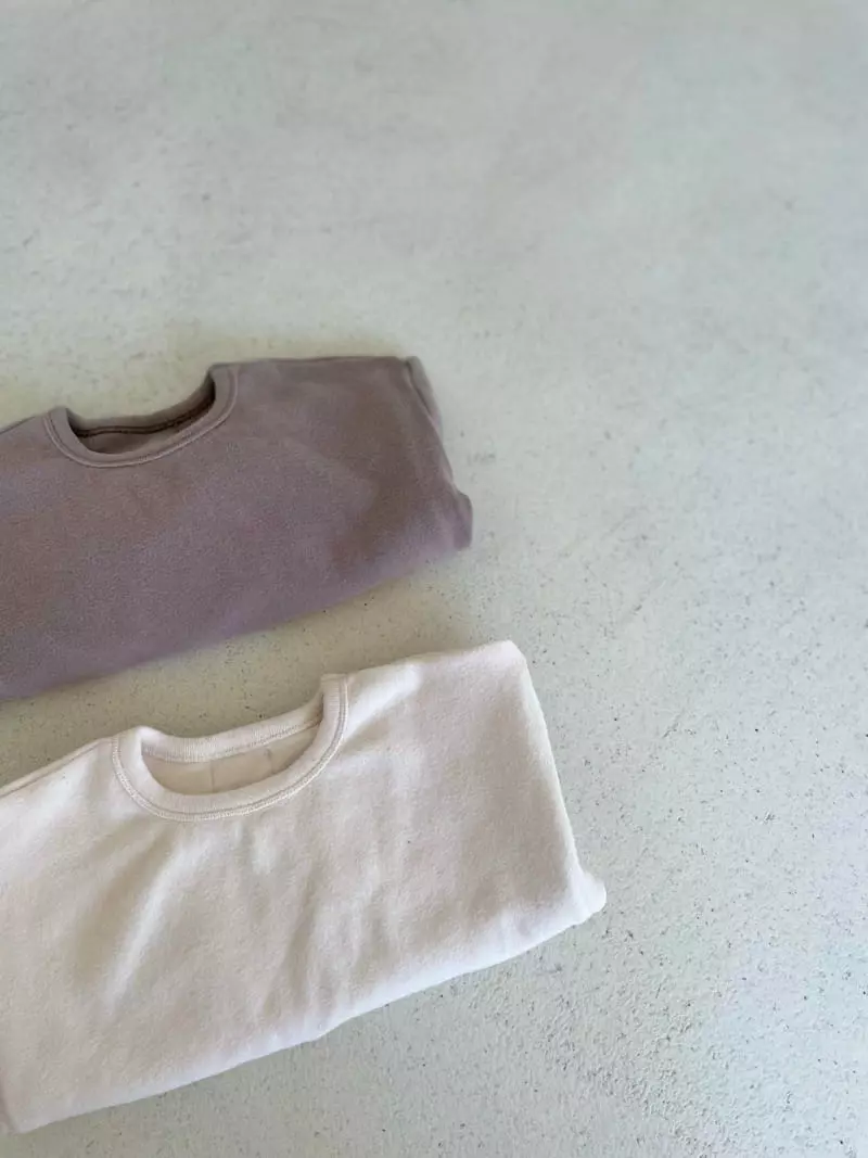 Lovin - Korean Children Fashion - #childofig - Fleece Piping Tee - 8