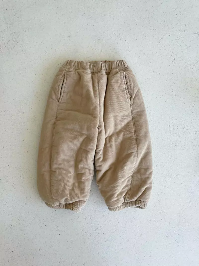 Lovin - Korean Children Fashion - #childofig - Rib Warm Pants - 2