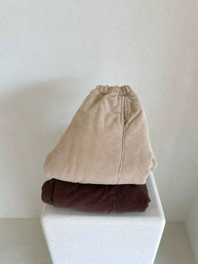 Lovin - Korean Children Fashion - #childofig - Rib Warm Pants - 3