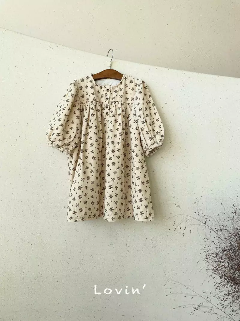 Lovin - Korean Children Fashion - #childrensboutique - Rose One-piece - 2