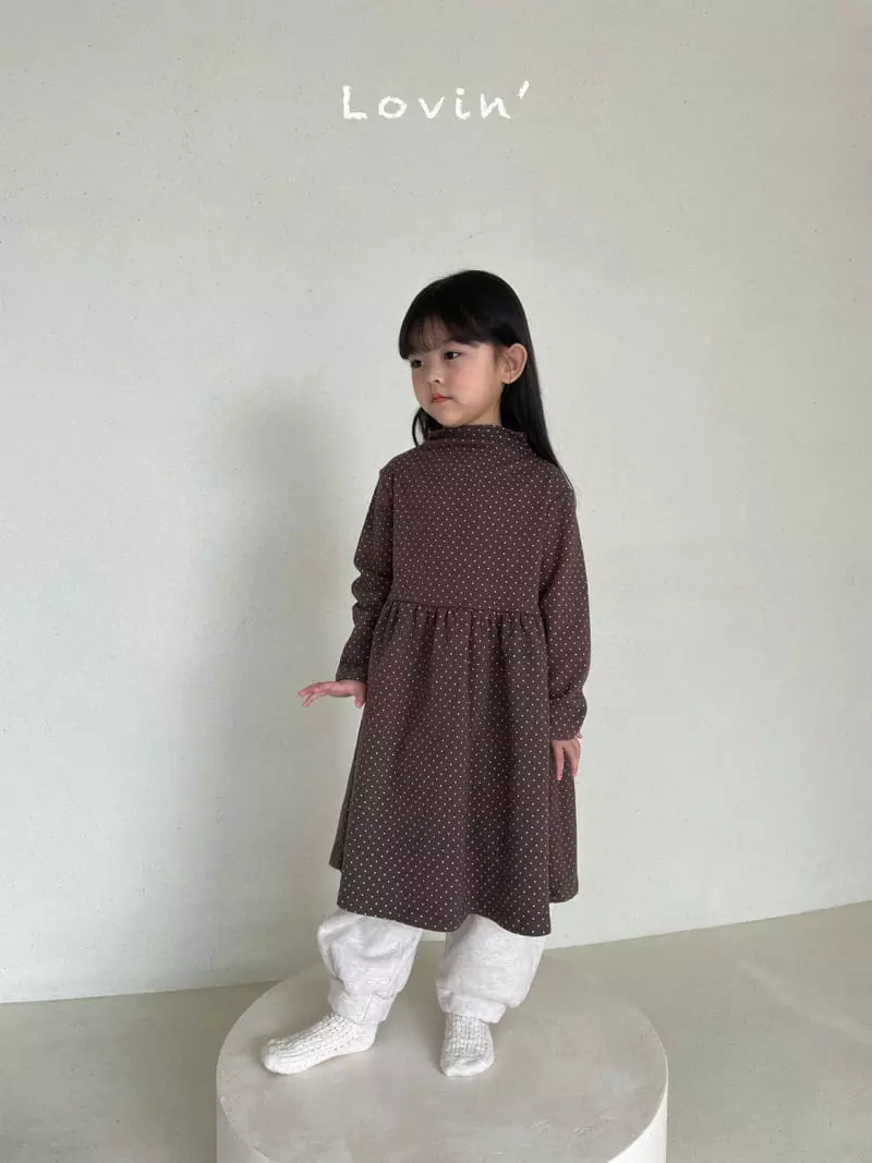 Lovin - Korean Children Fashion - #discoveringself - Small Dot One-piece - 5