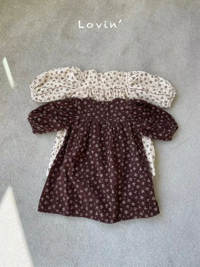 Lovin - Korean Children Fashion - #designkidswear - Rose One-piece - 4
