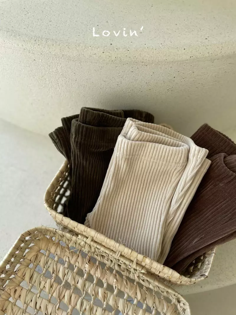 Lovin - Korean Children Fashion - #discoveringself - Veloure Pants - 7