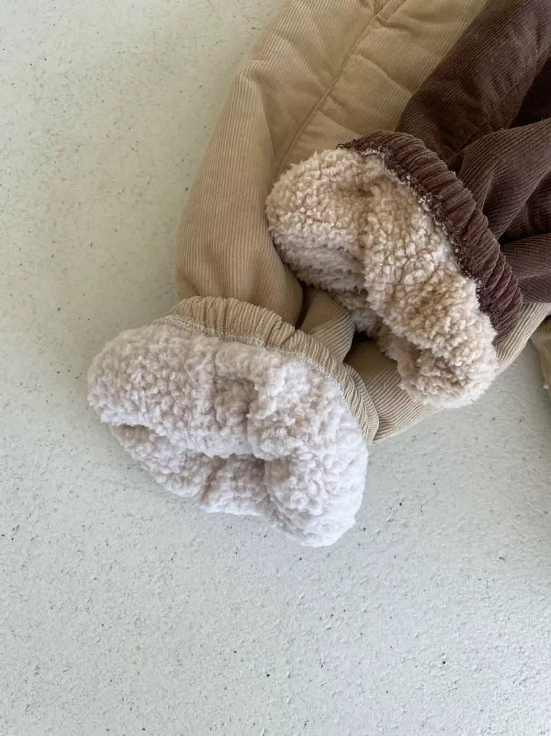 Lovin - Korean Children Fashion - #discoveringself - Rib Warm Pants - 6