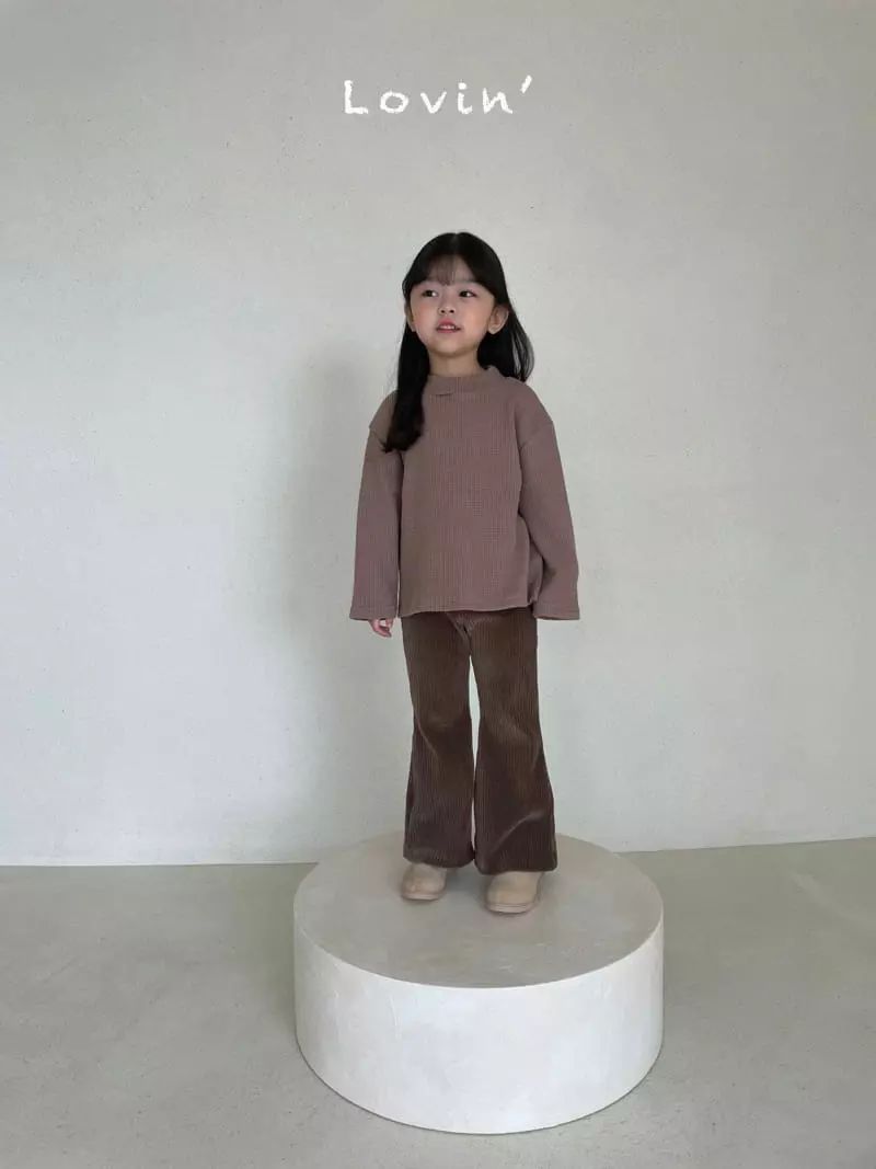 Lovin - Korean Children Fashion - #fashionkids - Veloure Pants - 8