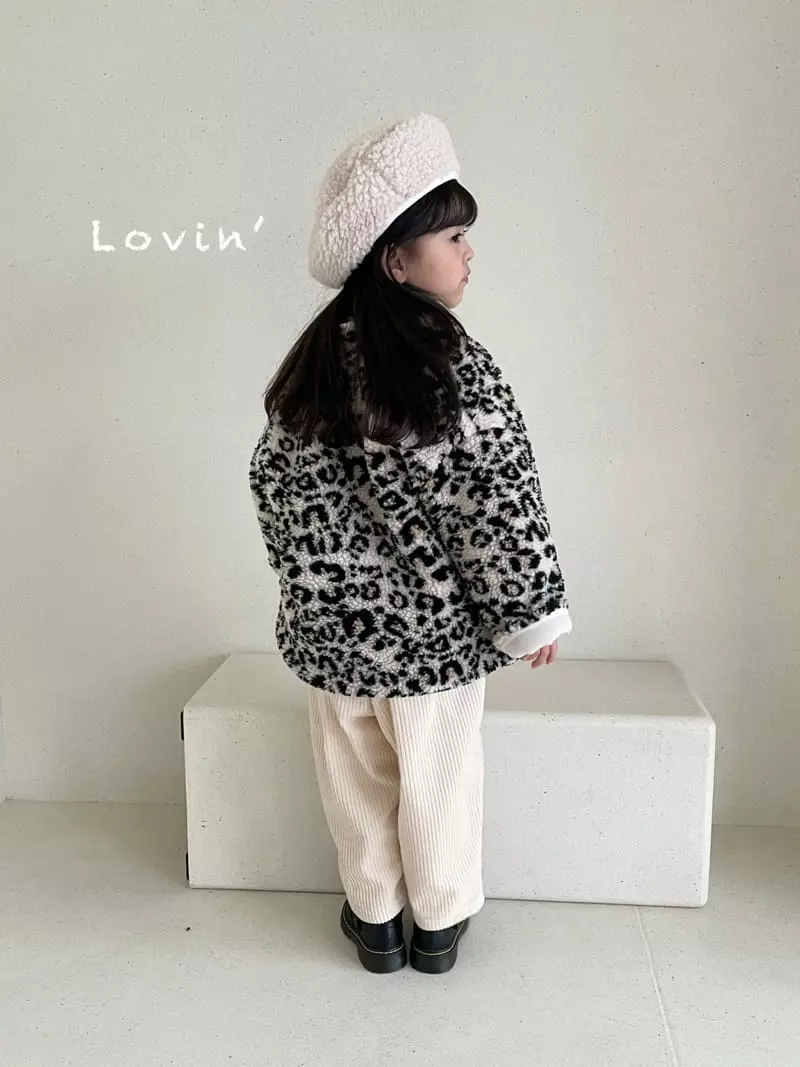 Lovin - Korean Children Fashion - #kidsshorts - Leopard Jumper - 12