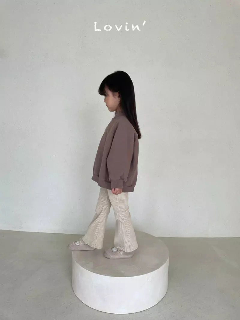 Lovin - Korean Children Fashion - #kidsshorts - Veloure Pants - 9
