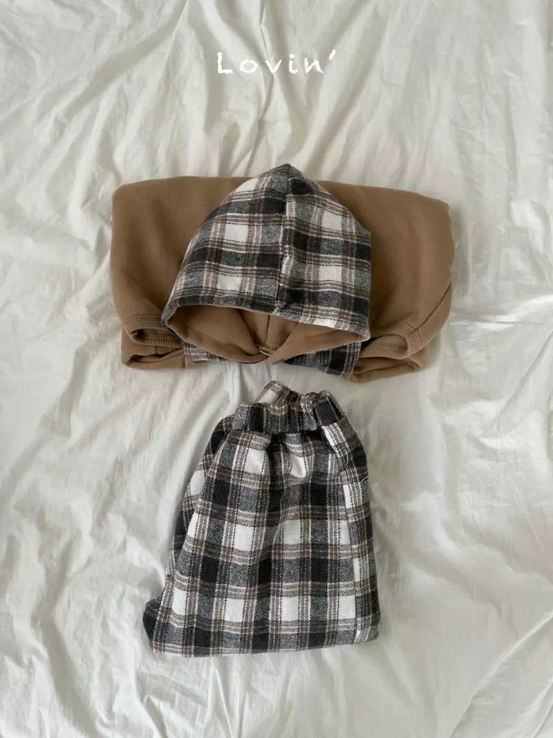 Lovin - Korean Children Fashion - #kidsstore - Everyday check Pants - 5