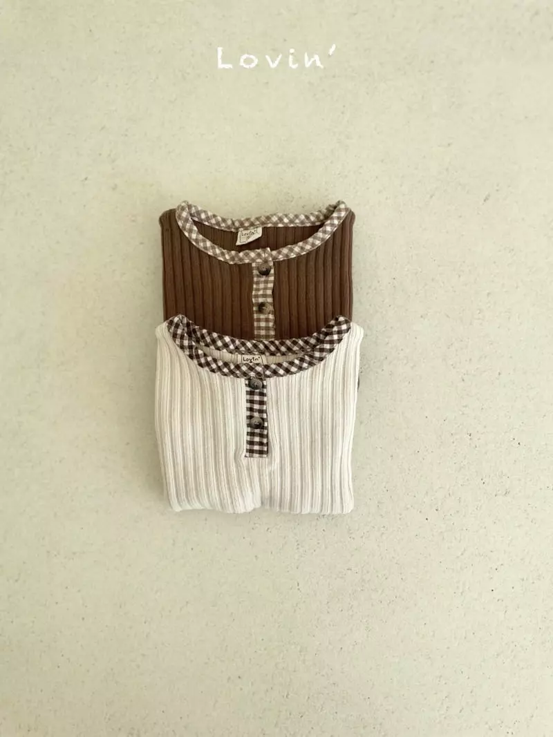 Lovin - Korean Children Fashion - #kidsstore - Small Rib Tee - 3