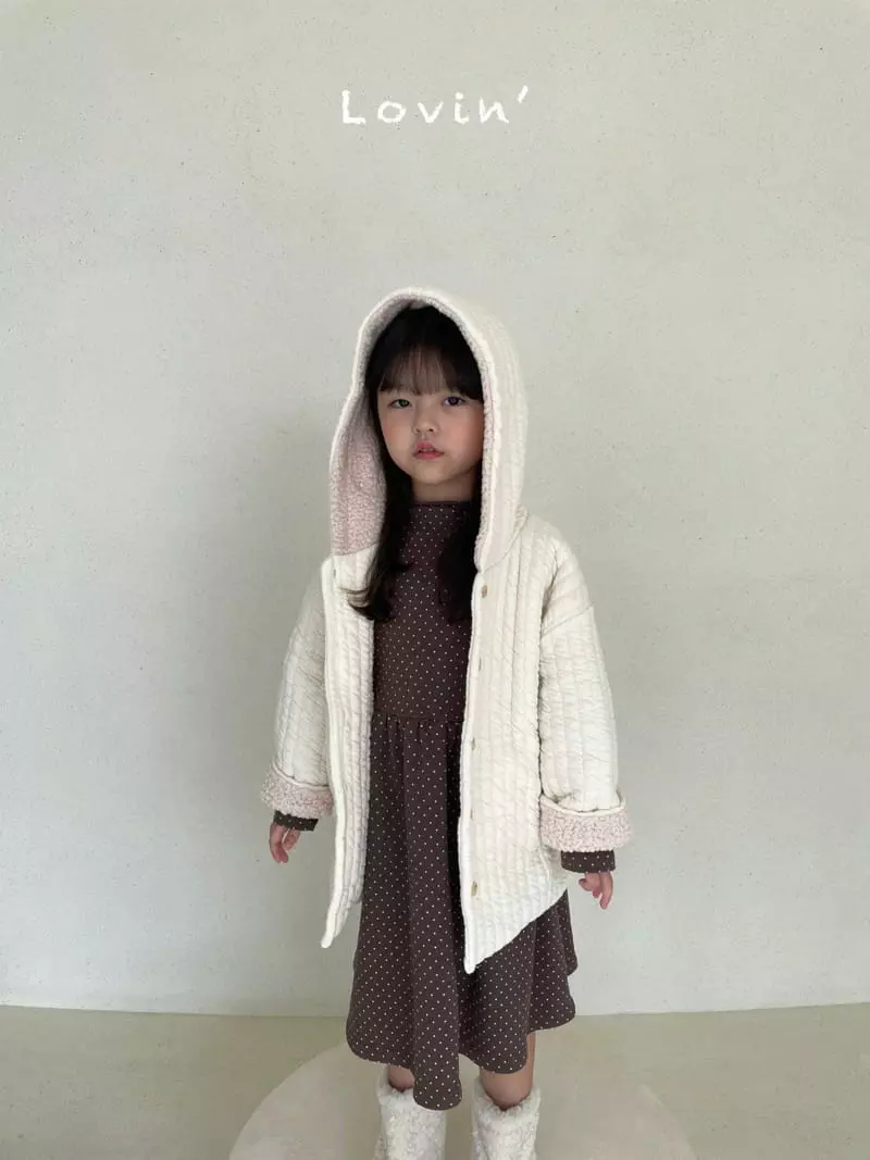 Lovin - Korean Children Fashion - #kidzfashiontrend - Small Dot One-piece - 9