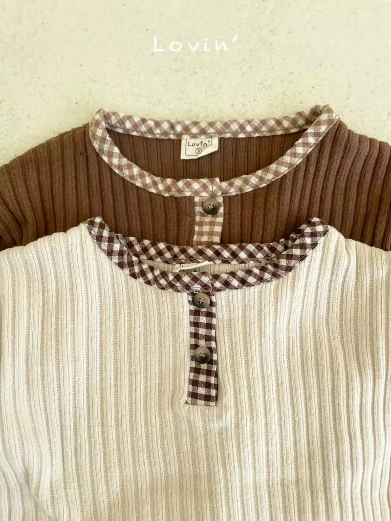 Lovin - Korean Children Fashion - #kidsstore - Small Rib Tee - 4