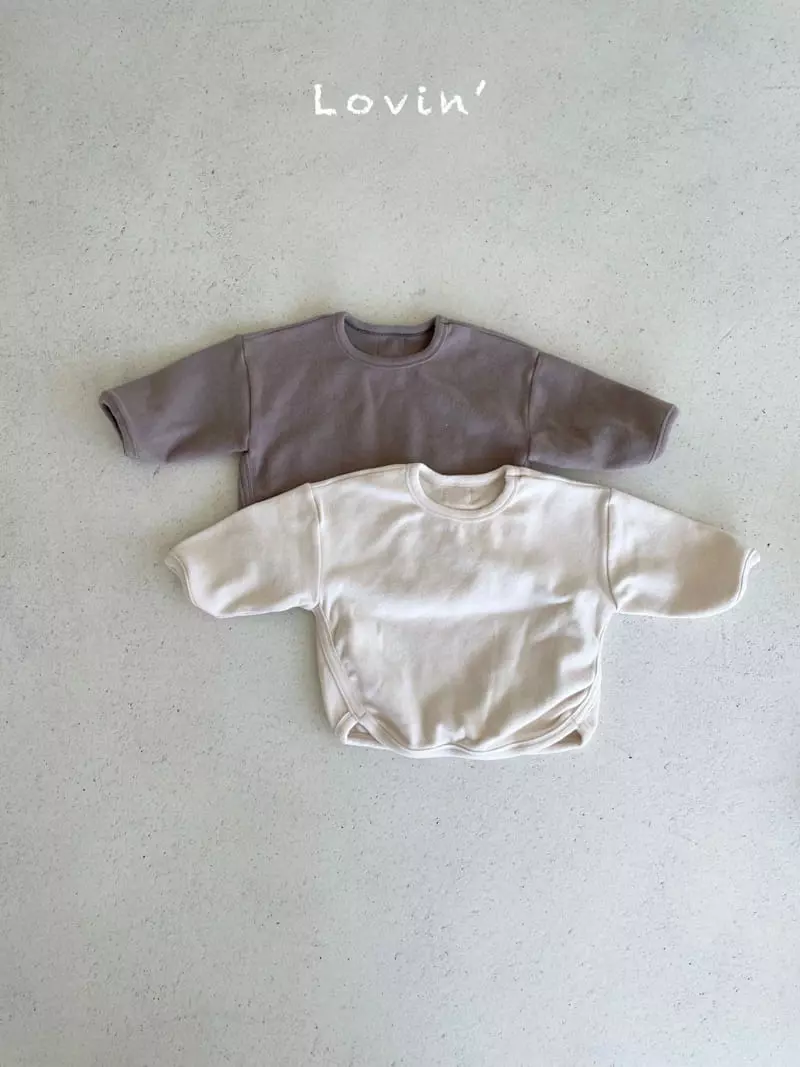 Lovin - Korean Children Fashion - #kidzfashiontrend - Fleece Piping Tee