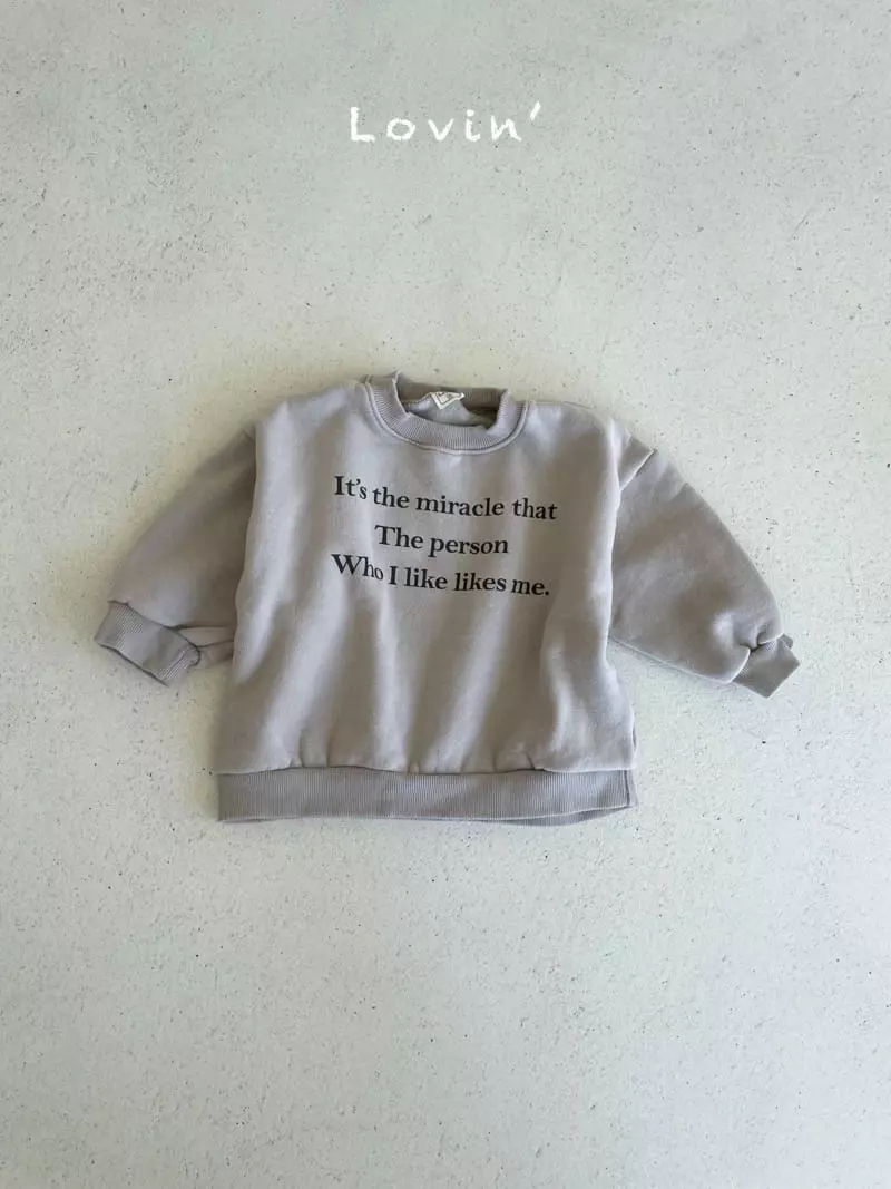 Lovin - Korean Children Fashion - #littlefashionista - Miracle Sweatshirt - 7