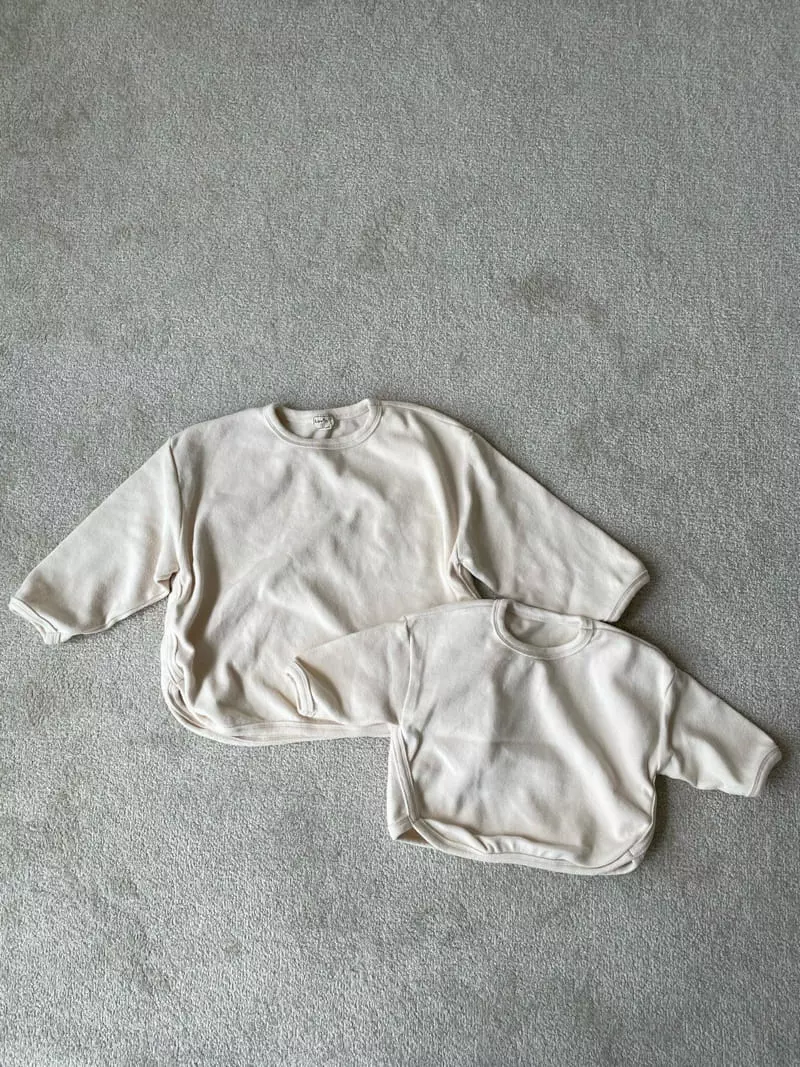 Lovin - Korean Children Fashion - #littlefashionista - Fleece Piping Tee - 3