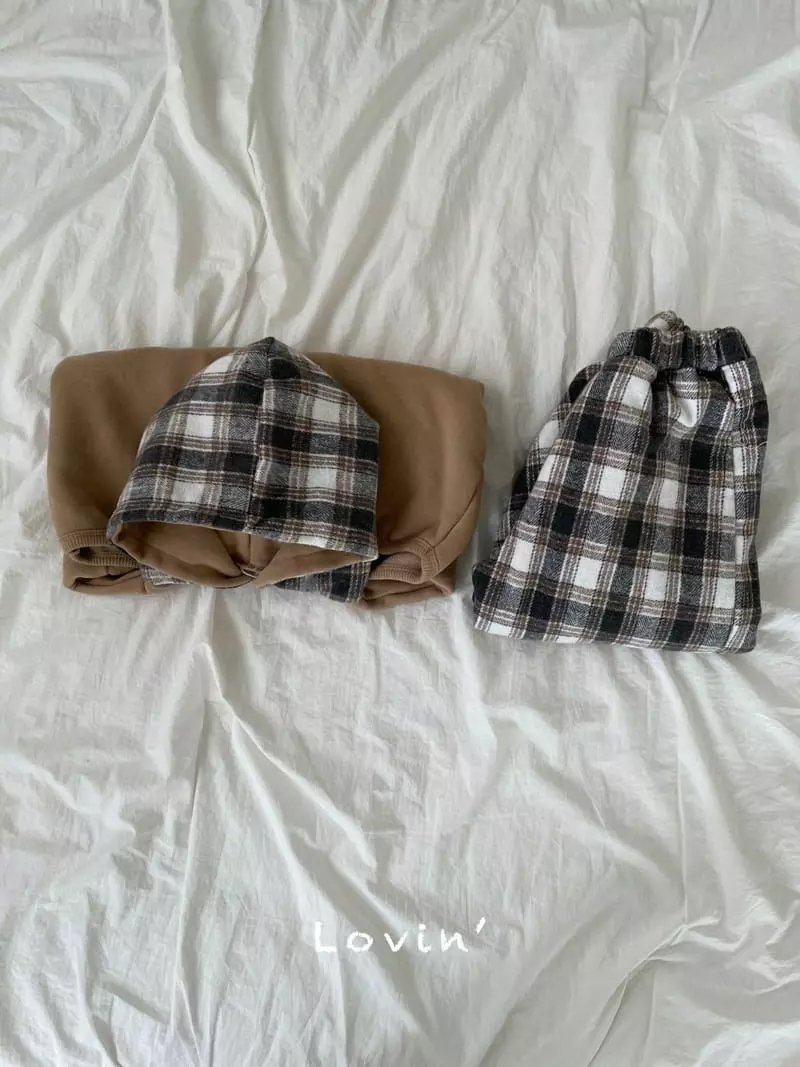 Lovin - Korean Children Fashion - #magicofchildhood - Everyday check Pants - 9
