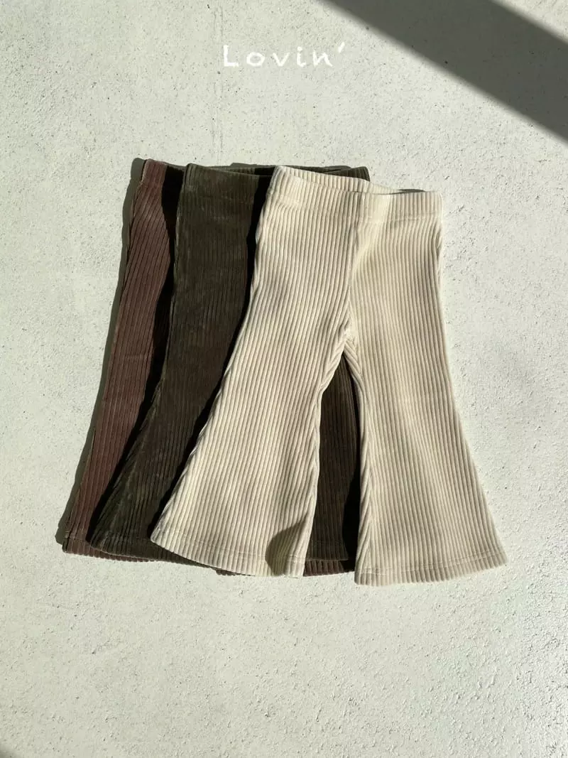 Lovin - Korean Children Fashion - #minifashionista - Veloure Pants