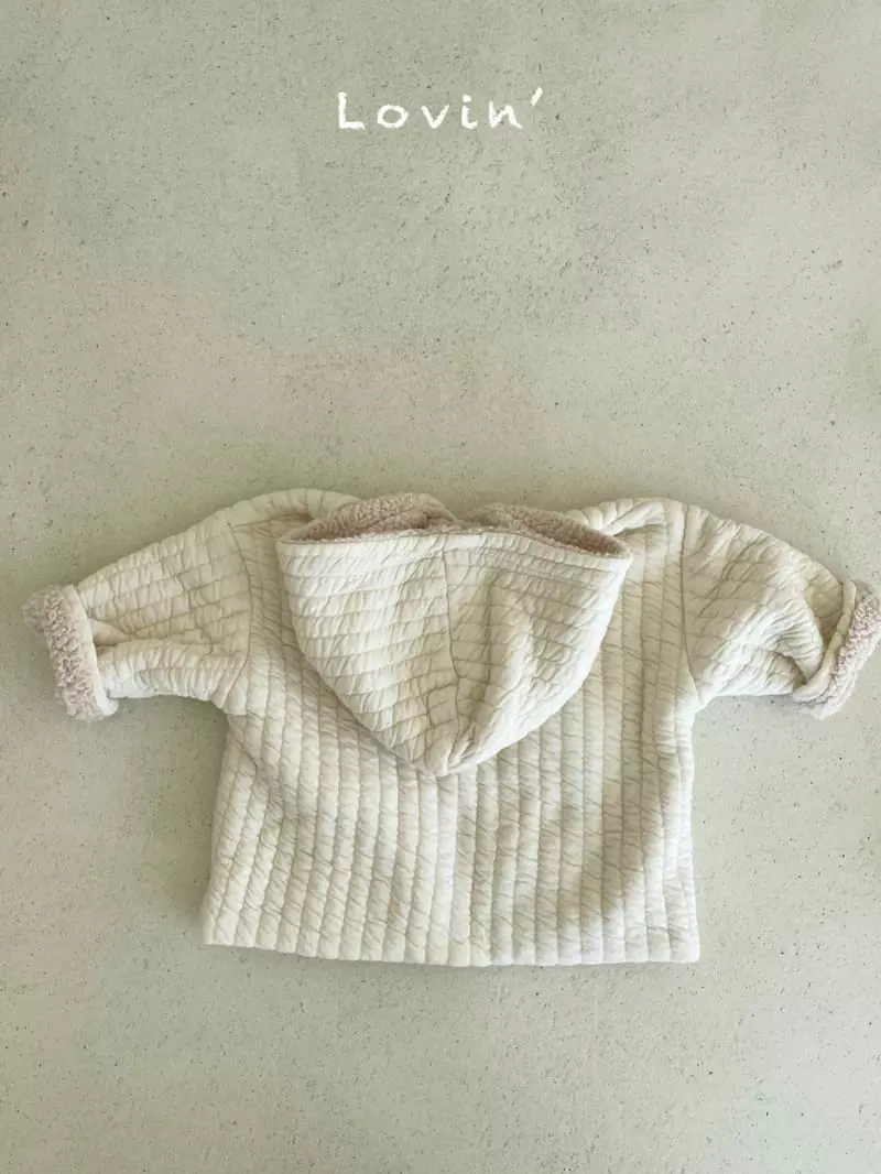 Lovin - Korean Children Fashion - #minifashionista - Quilting Cardigan - 4