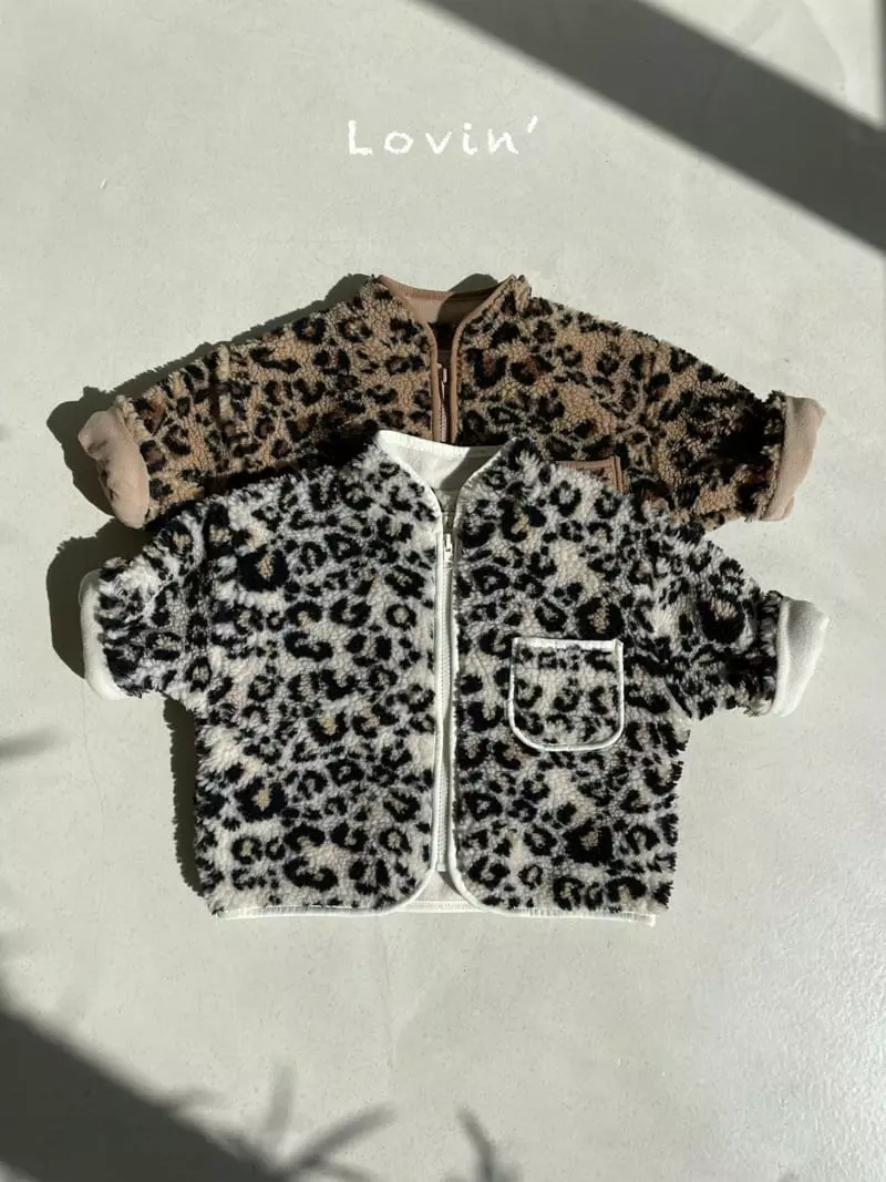 Lovin - Korean Children Fashion - #prettylittlegirls - Leopard Jumper - 3
