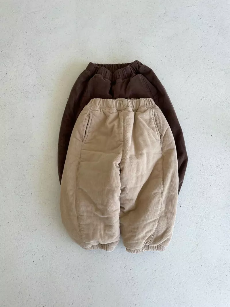 Lovin - Korean Children Fashion - #prettylittlegirls - Rib Warm Pants