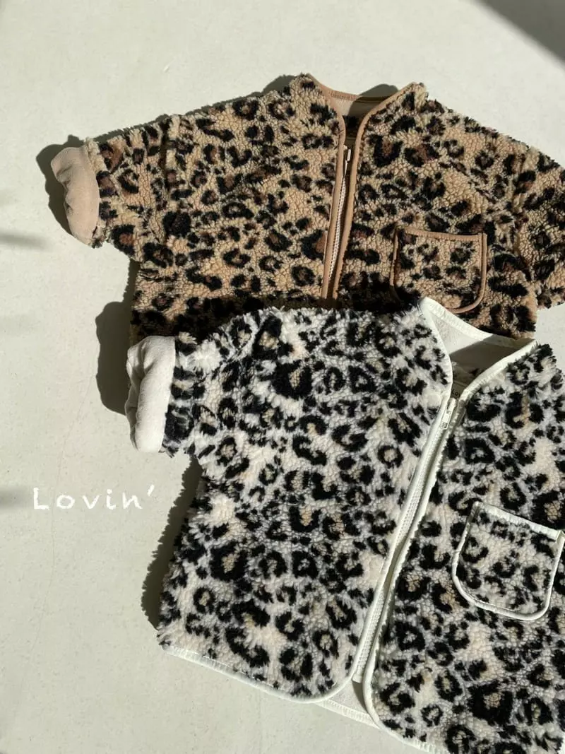 Lovin - Korean Children Fashion - #prettylittlegirls - Leopard Jumper - 4
