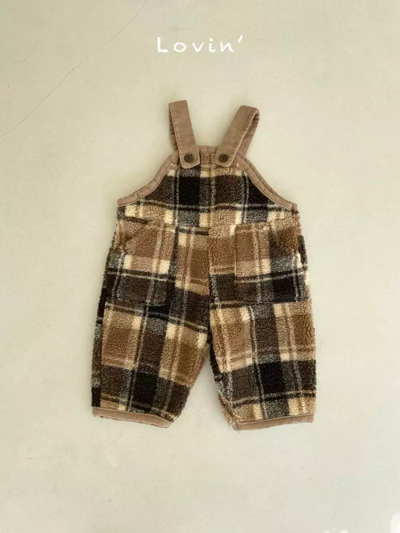Lovin - Korean Children Fashion - #toddlerclothing - Cloud Dungarees - 2