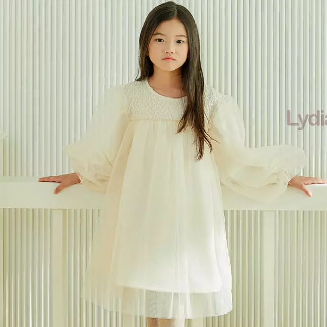 Lydia - Korean Children Fashion - #childofig - Due Bong One-piece - 3