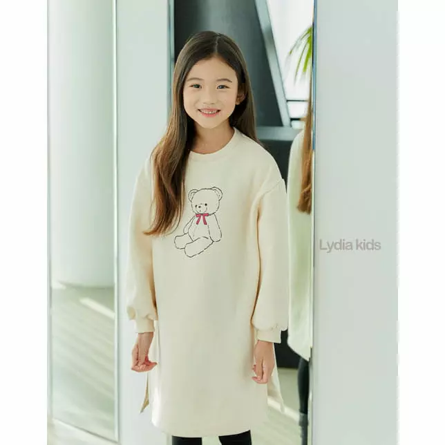Lydia - Korean Children Fashion - #childofig - Bear One-piece - 2