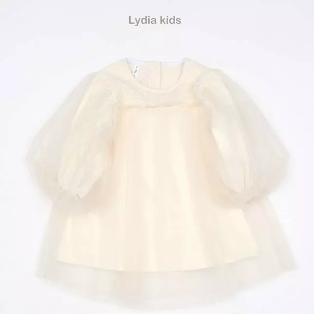 Lydia - Korean Children Fashion - #childofig - Due Bong One-piece - 4