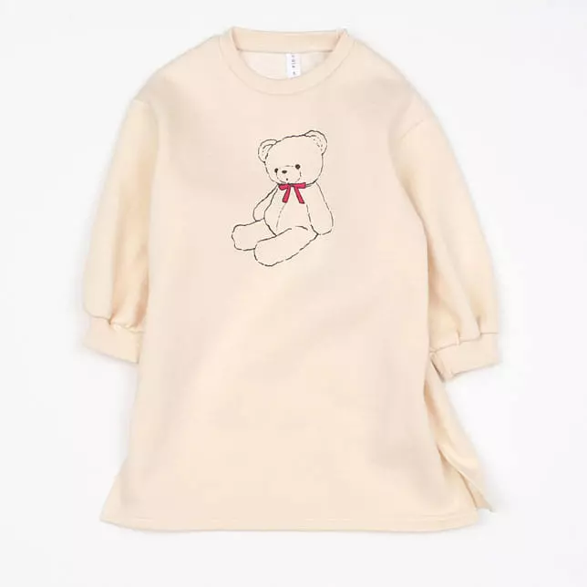 Lydia - Korean Children Fashion - #childrensboutique - Bear One-piece - 3