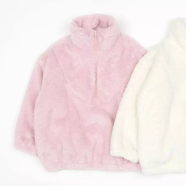 Lydia - Korean Children Fashion - #kidzfashiontrend - Bishon Half Zip-up - 3