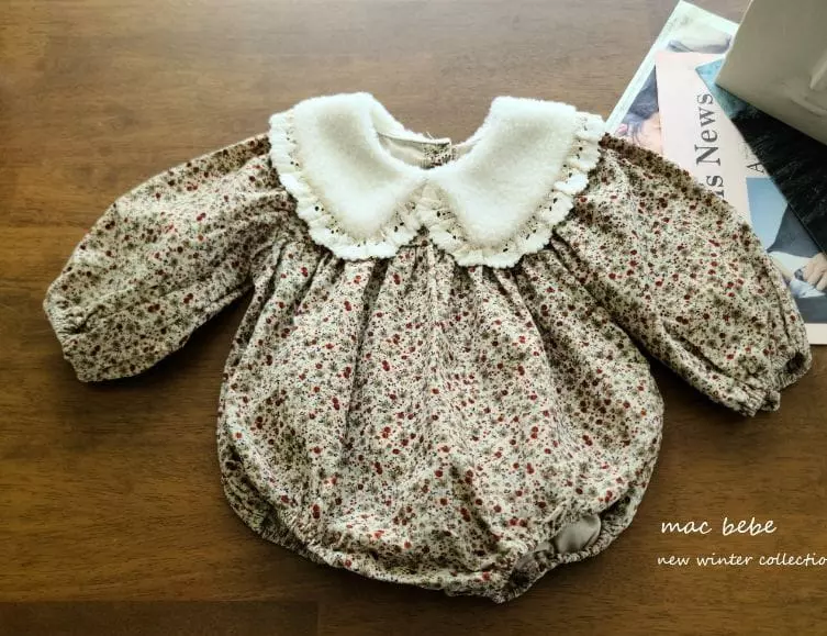 Mac - Korean Baby Fashion - #babyfashion - bogle Collar Bodysuit