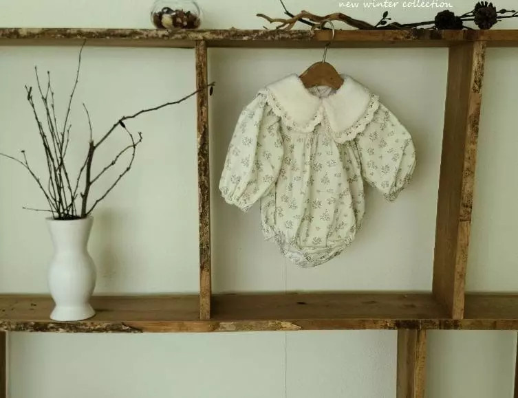 Mac - Korean Baby Fashion - #babyoutfit - bogle Collar Bodysuit - 7