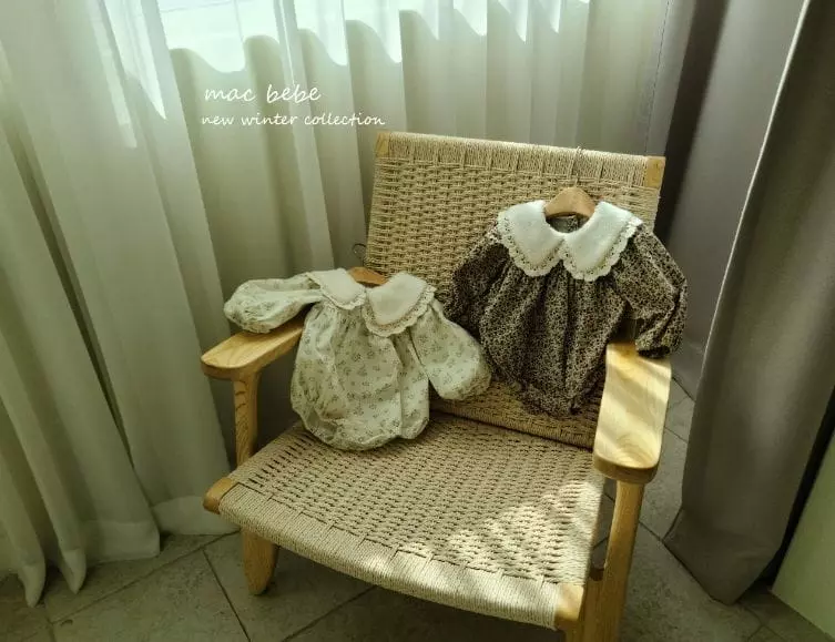 Mac - Korean Baby Fashion - #onlinebabyboutique - bogle Collar Bodysuit - 10