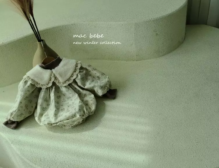 Mac - Korean Baby Fashion - #onlinebabyshop - bogle Collar Bodysuit - 11
