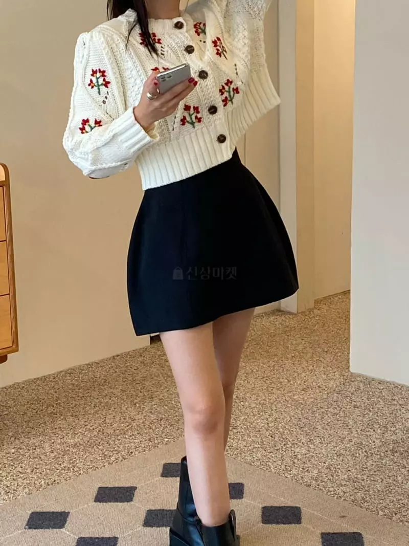 Made - Korean Women Fashion - #momslook - Pum Skirt - 3