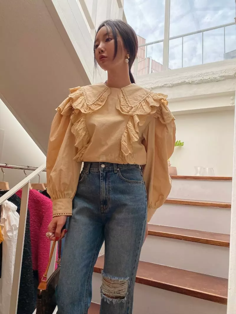 Made - Korean Women Fashion - #momslook - Tree Blouse - 10