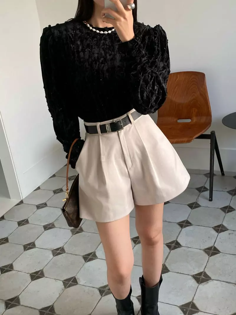 Made - Korean Women Fashion - #momslook - Creamy Blouse - 2