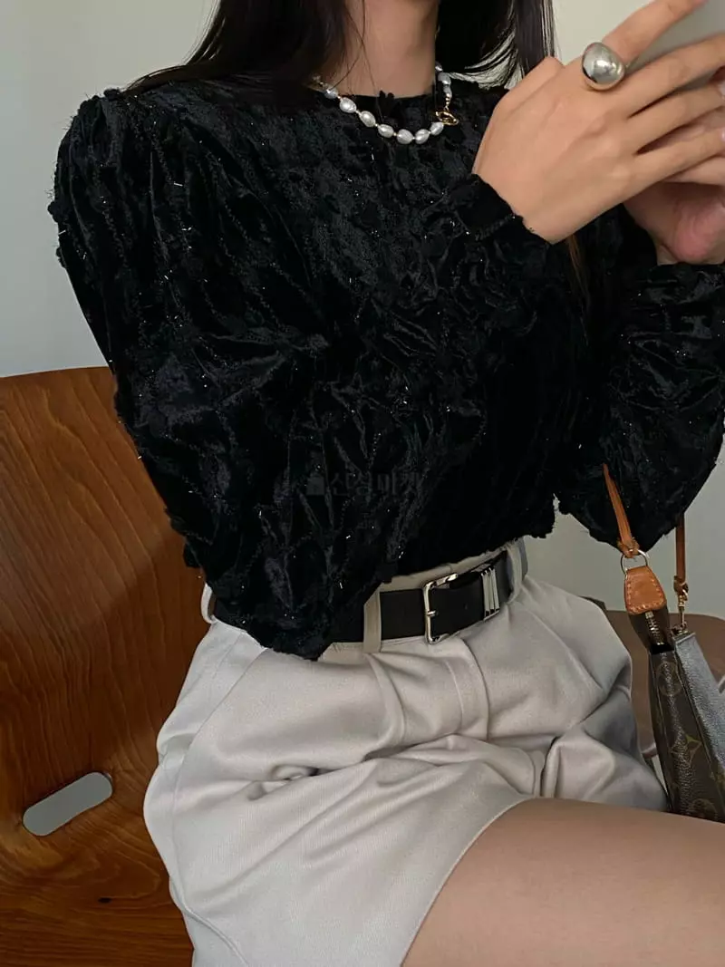 Made - Korean Women Fashion - #momslook - Creamy Blouse - 6