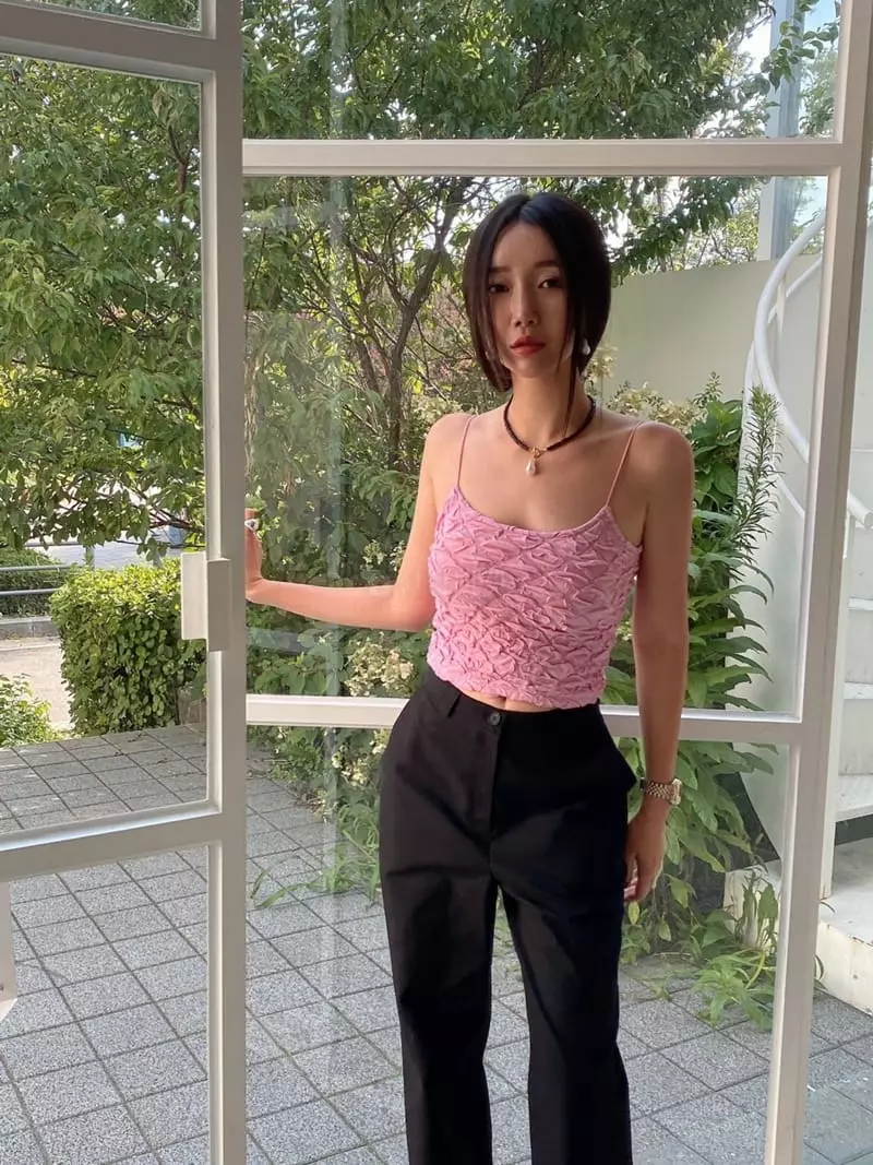 Made - Korean Women Fashion - #momslook - Track Bra Top - 12