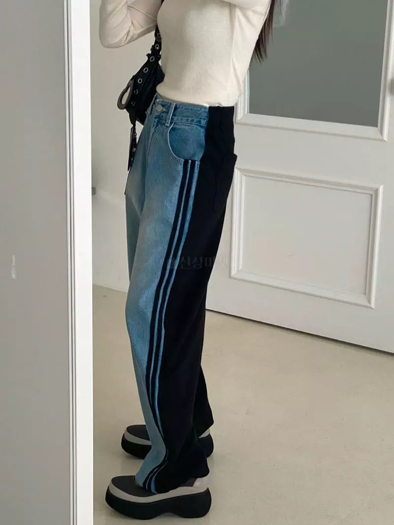 Made - Korean Women Fashion - #momslook - Terry Jeans - 10
