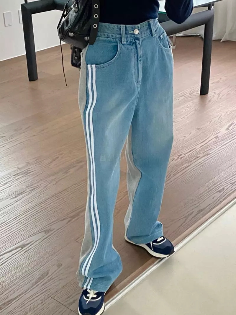 Made - Korean Women Fashion - #womensfashion - Terry Jeans - 4