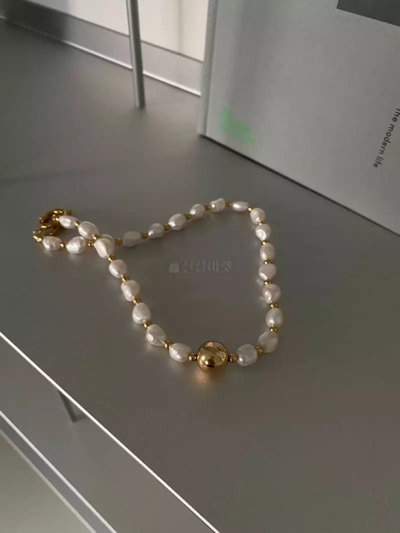 Made - Korean Women Fashion - #momslook - Unbal Necklace - 7