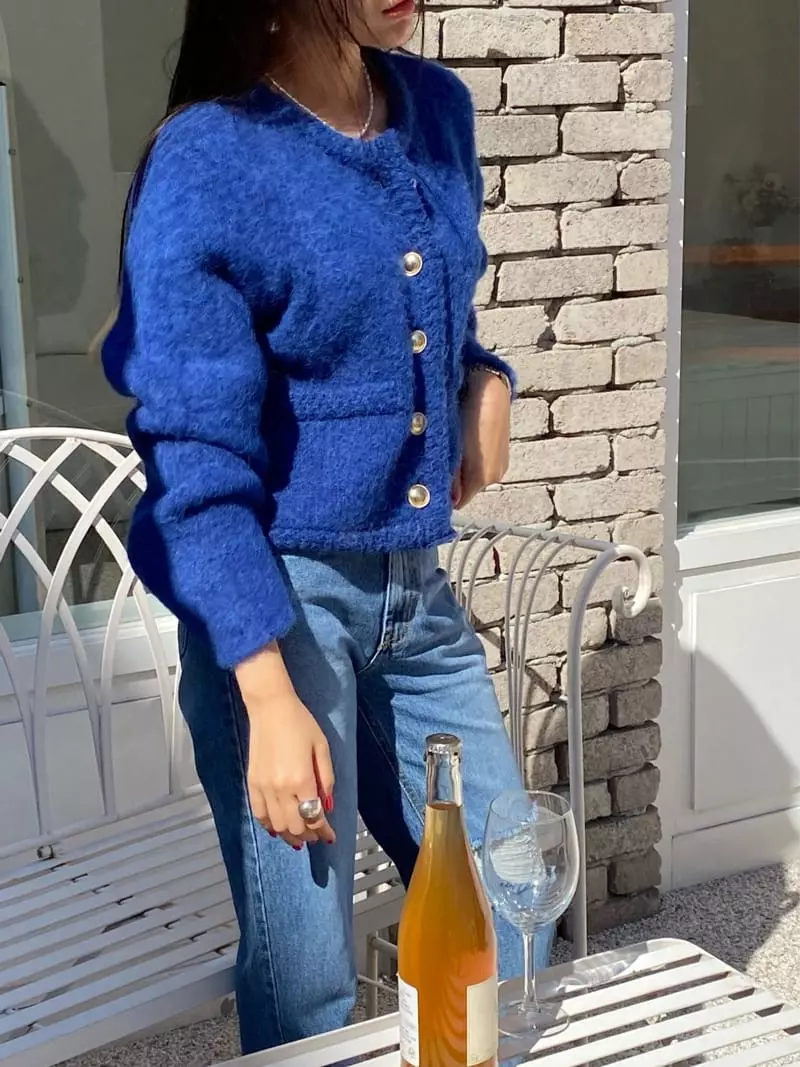 Made - Korean Women Fashion - #momslook - Blur Cardigan - 11