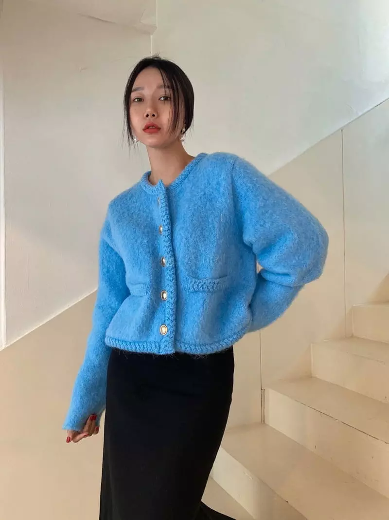 Made - Korean Women Fashion - #momslook - Blur Cardigan - 5