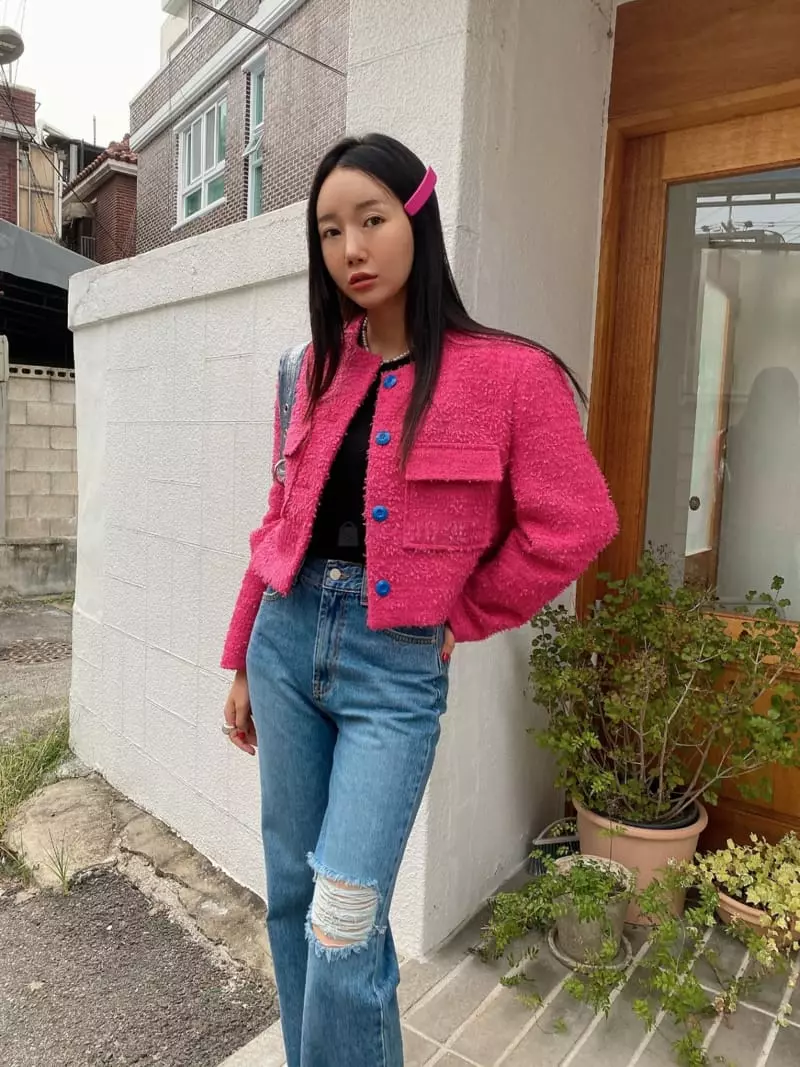 Made - Korean Women Fashion - #momslook - Barbie Jacket - 7