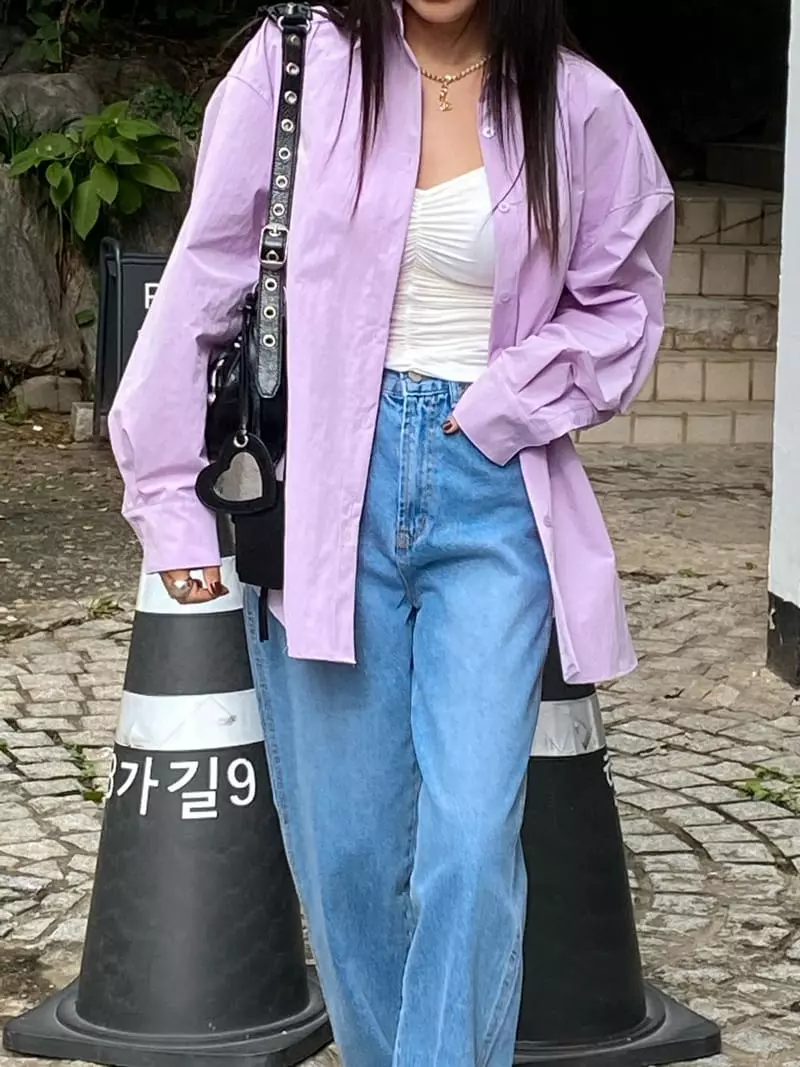 Made - Korean Women Fashion - #momslook - Windbreaker Shirt - 6
