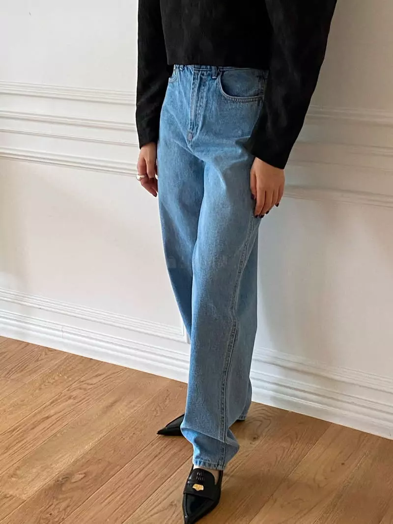 Made - Korean Women Fashion - #momslook - Mom Jeans - 2