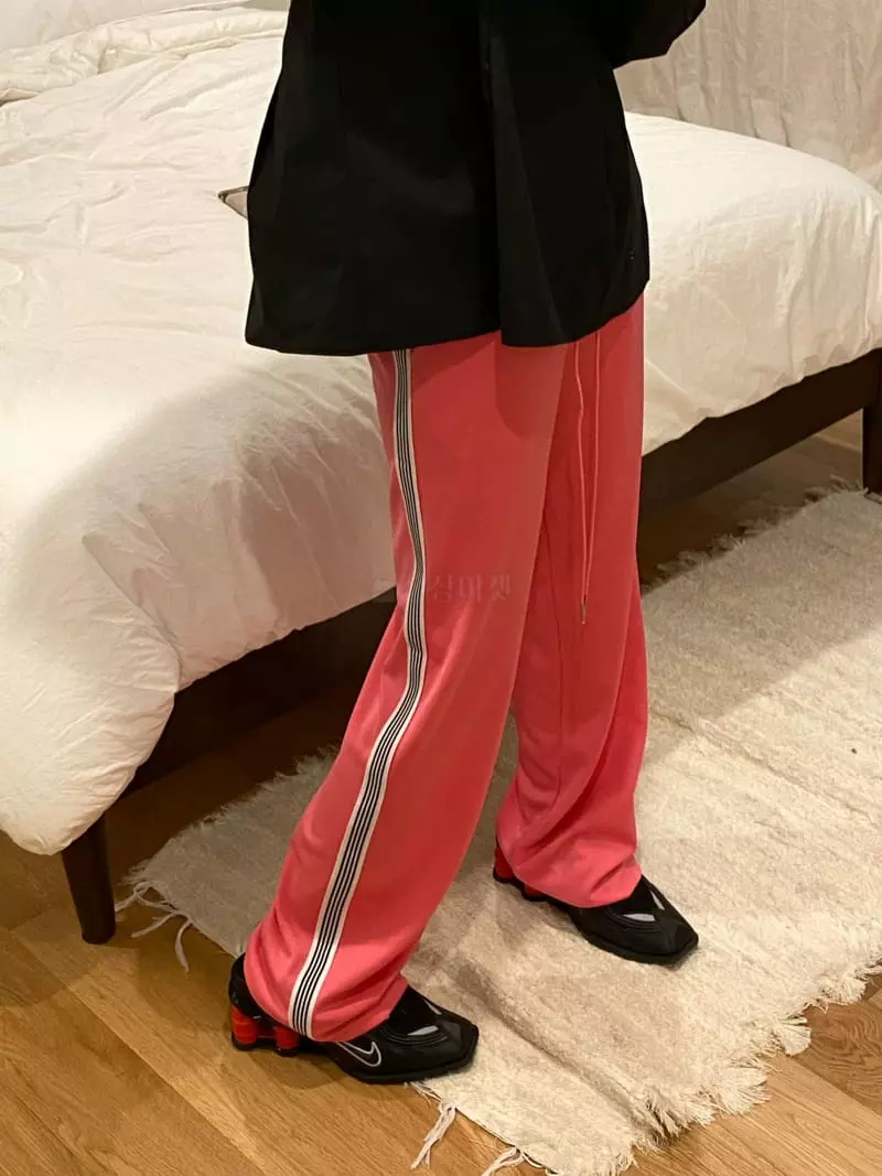 Made - Korean Women Fashion - #momslook - Line Pants - 12