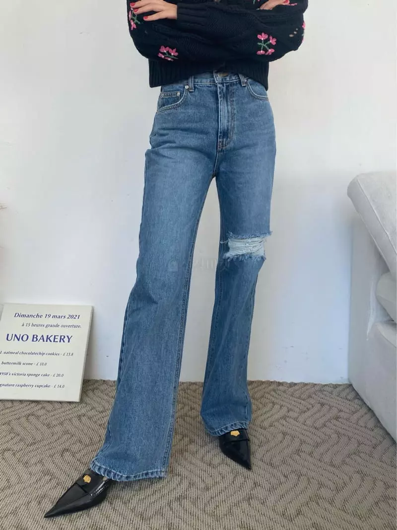 Made - Korean Women Fashion - #momslook - Number Slim Pants - 10